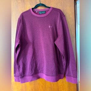 Under Armour Men's Burgundy Crewneck Sweatshirt